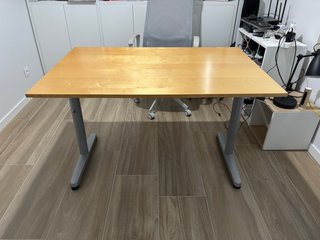 Mesa de escritorio regulable 120x80 cm IKEA