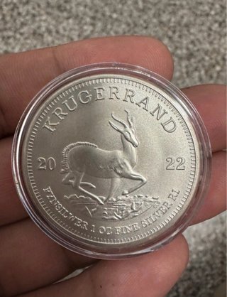 Moneda de Plata Krugerrand 2022