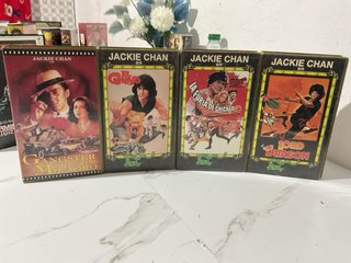 4 Películas VHS Jackie Chan