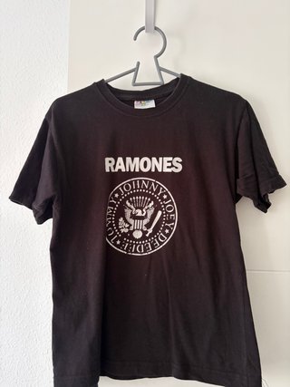 Camiseta Negra Ramones para Niños