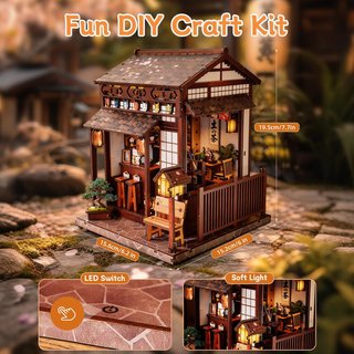 NUEVO - Book Nook Puzzle 3D Maqueta Artesanal
