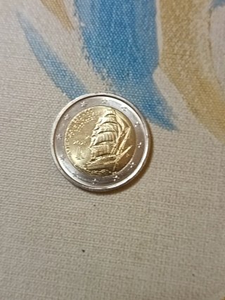 Moneta 2 Euro Amerigo Vespucci 2025