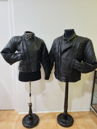 2 Chaquetas de Moto Negras