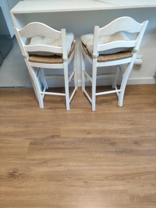 Set de 2 Sillas Altas para Barra