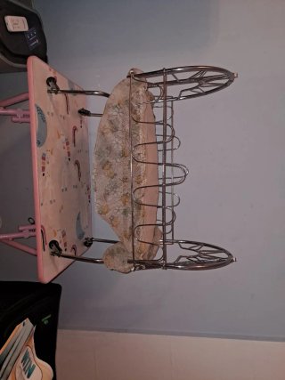 Cuna antigua para muñecas