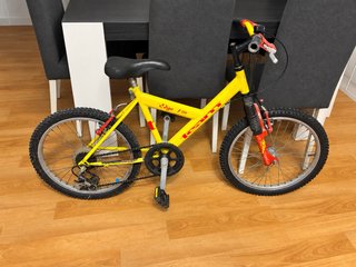 Bicicleta Infantil Edge F150 Amarilla