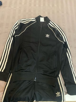 Overall Adidas Negro Sueter y Chandal