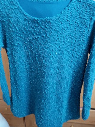 Jersey de vestir con lentejuelas