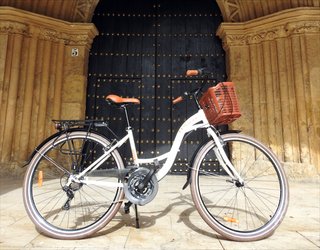 Bicicleta de Paseo Blanca Aro 28