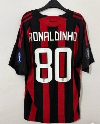 Camiseta Original AC Milan 2008/2009 Ronaldinho