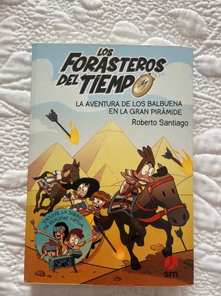 Libro de Los Forasteros del Tiempo como nuevo