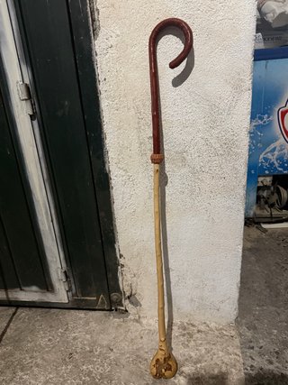 Garrota artesanal de acebuche
