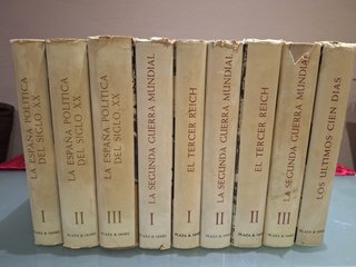 9 libros de historia · Plaza & Janés