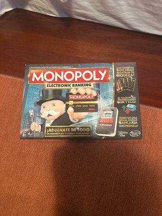 Juego de Mesa Monopoly Electronic Banking