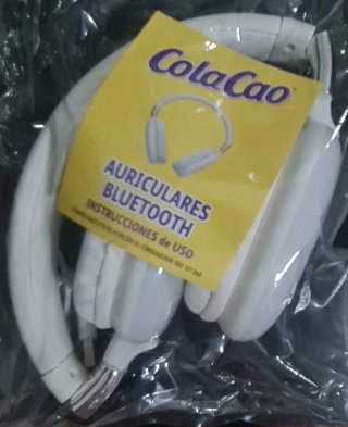 Auriculares Bluetooth ColaCao Blancos