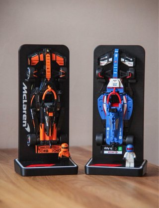 Soportes para coches LEGO F1