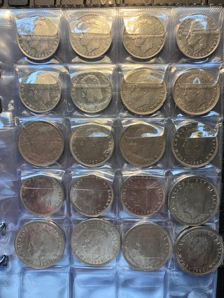 Colección Monedas España Franco y Juan Carlos I