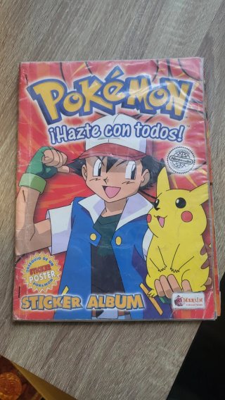 Álbum de Cromos Pokémon ¡Hazte con todos!
