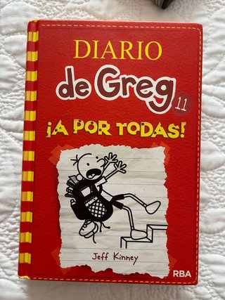 Libro entretenido de aventuras del diario de Greg
