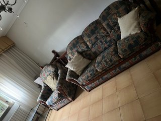 Conjunto de 3 Sofás Estampados
