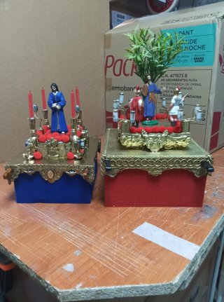 2 Miniaturas de Pasos de Semana Santa