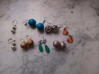 Set de Pendientes de bisuteria vintage