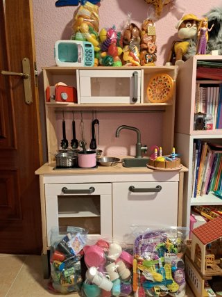 Cocina Infantil de Juguete con Accesorios