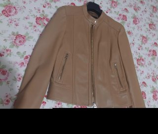 Cazadora biker piel  Massimo Dutti