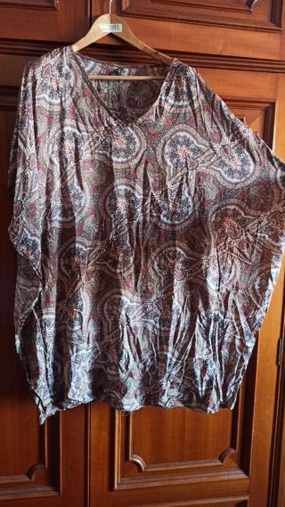 Vestido Corto Tipo Túnica Estampado