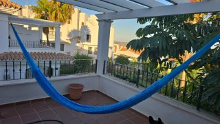 Hamaca de Seda de Yucatán Azul