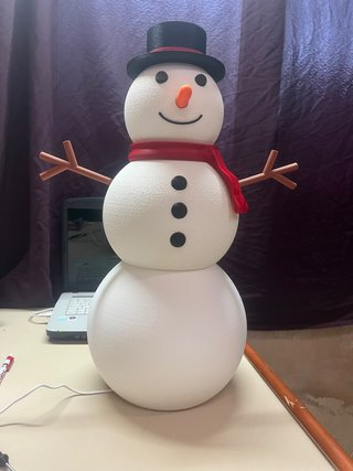 Muñeco de Nieve Decorativo