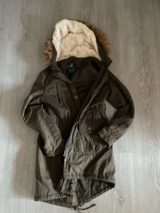 Anorak Mujer Verde Talla 36