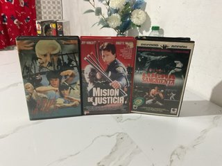 Lote 3 Películas VHS Acción