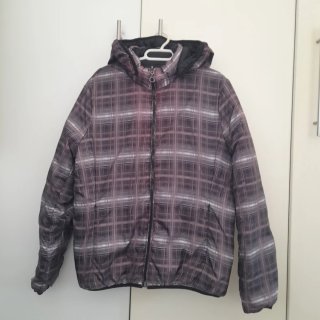 Chaqueta acolchada con capucha ( dos caras )