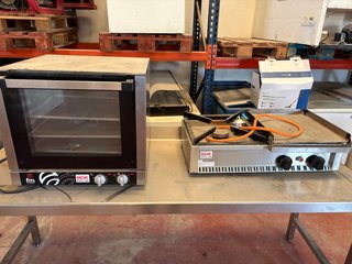 Horno FM y Plancha de Gas Sacha