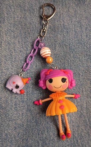 Llavero Lalaloopsy con Muñeca