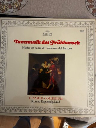 Vinilo Tanzmusik des Frühbarock