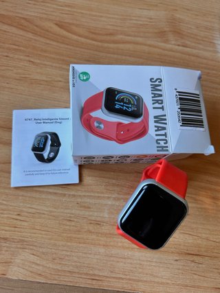 Smartwatch Simont Rojo