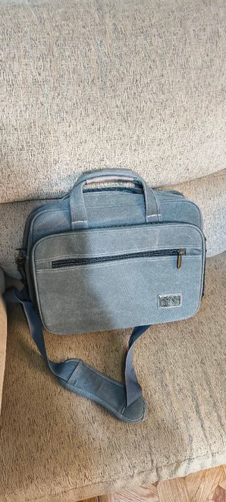 Maletín Multibolsillos Gris