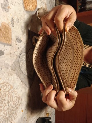 Bolso Cuadrado Beige