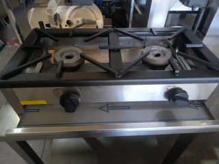 Cocina a Gas de 2 Fogones