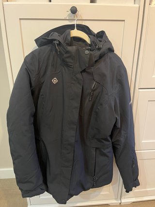 Chaqueta de esquí Izas mujer negra XL
