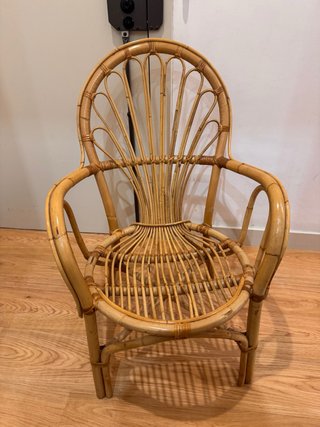Silla de mimbre