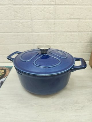 Navaris olla de hierro fundido con tapa, 3,5 l