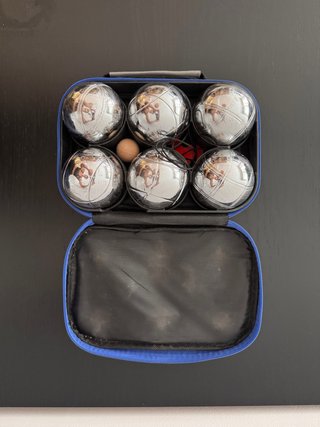 Juego de 6 Bolas de Petanca con Estuche