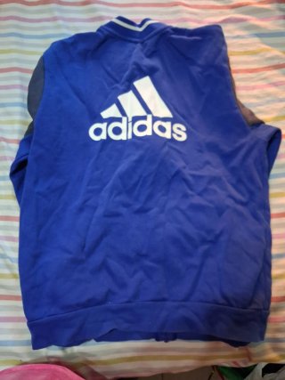 Chaqueta de chándal adidas azul