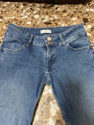 Pantalones Flare Low Waist Mango Teen