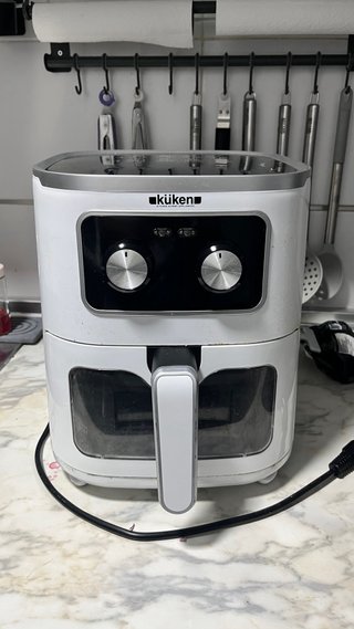 Freidora de aire blanca Küken
