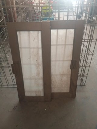Ventana de Aluminio Color Bronce