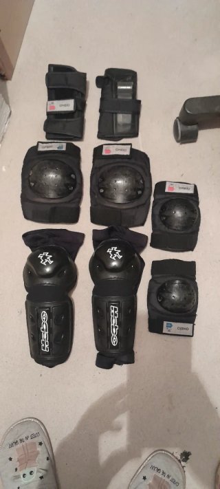 Kit de protecciones para skate